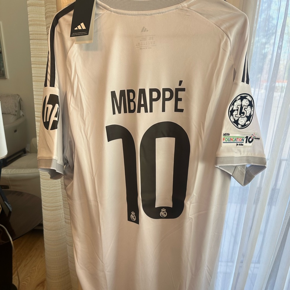 Real Madrid 2025/26  Home Champions League Fits 2XL MBAPPE#10